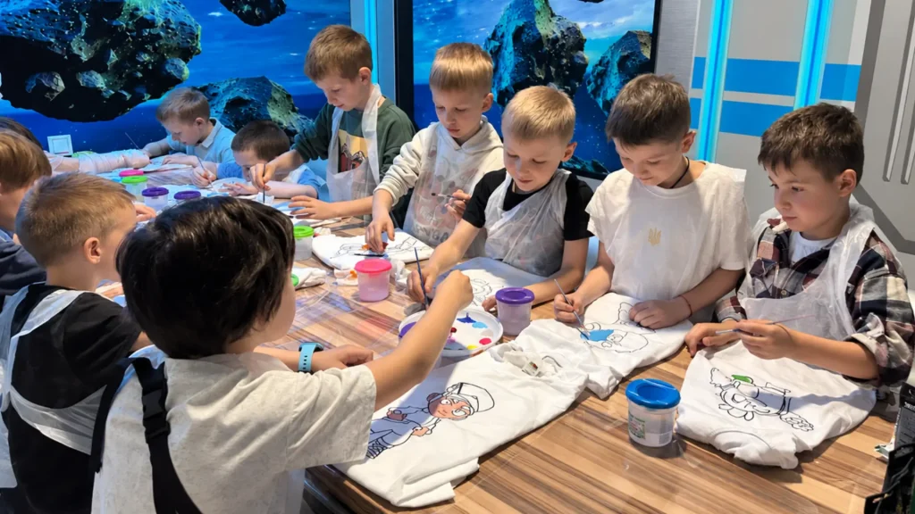 T-shirt coloring master class